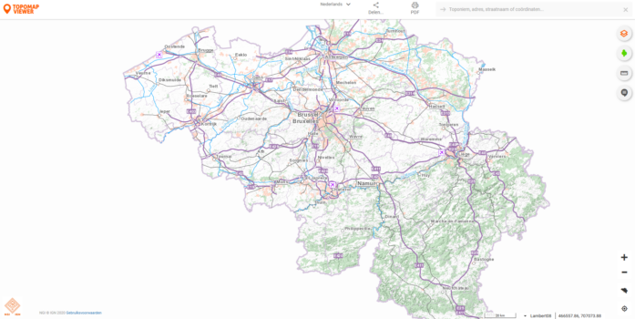 Ngi Map TopoMapViewer - NGI