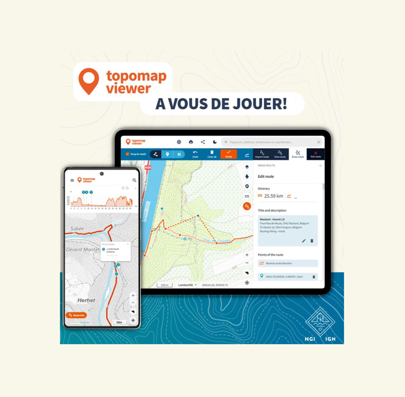 Topo Map Viewer : Déploiement de la nouvelle version - IGN