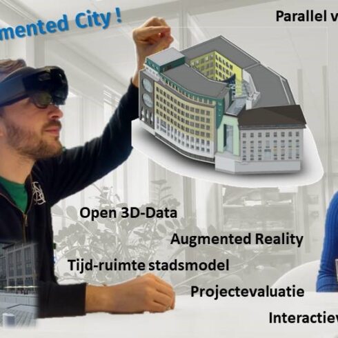 XR 3D Jeu urbain Gand en quatre dimensions